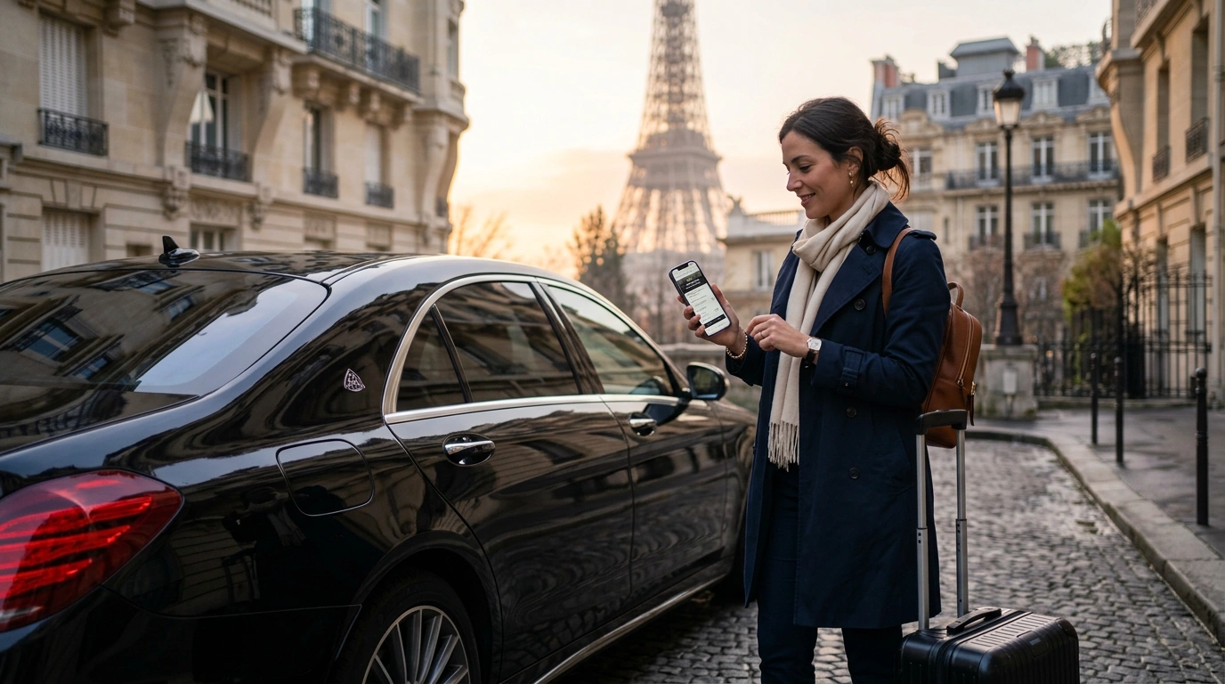 Book your private chauffeured transfer to Paris and Disneyland Paris — airport, hotel, and door-to-door service